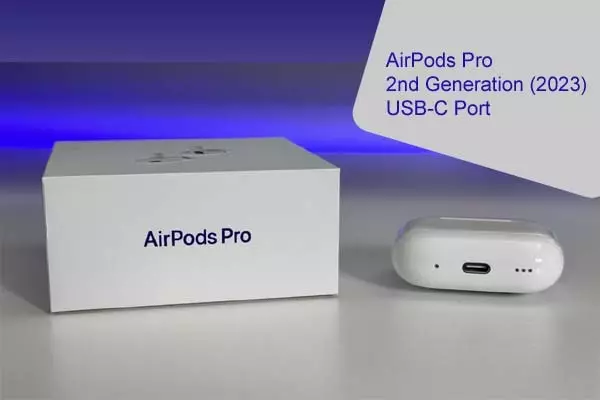 Apple AirPods Pro 2nd Generation (2023) USB-C Port